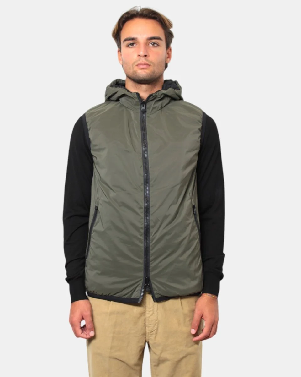 GILET PEOPLE OF SHIBUYA MOD. ATAI - 999 NERO - immagine 5