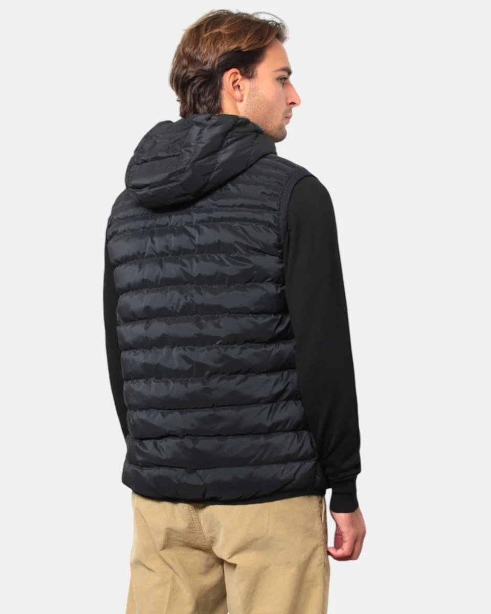 GILET PEOPLE OF SHIBUYA MOD. ATAI - 999 NERO - immagine 4