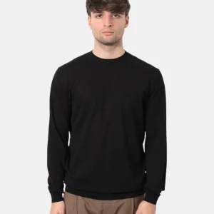 GIROCOLLO A MANICA LUNGA BELLWOOD BASICO - 016 NERO