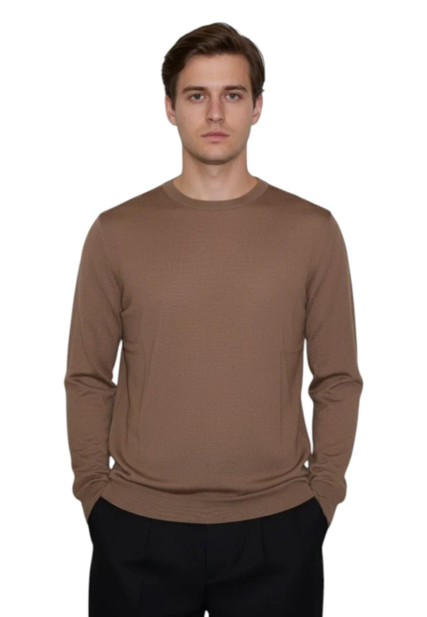 girocollo basico rasato calato - 106 toffè