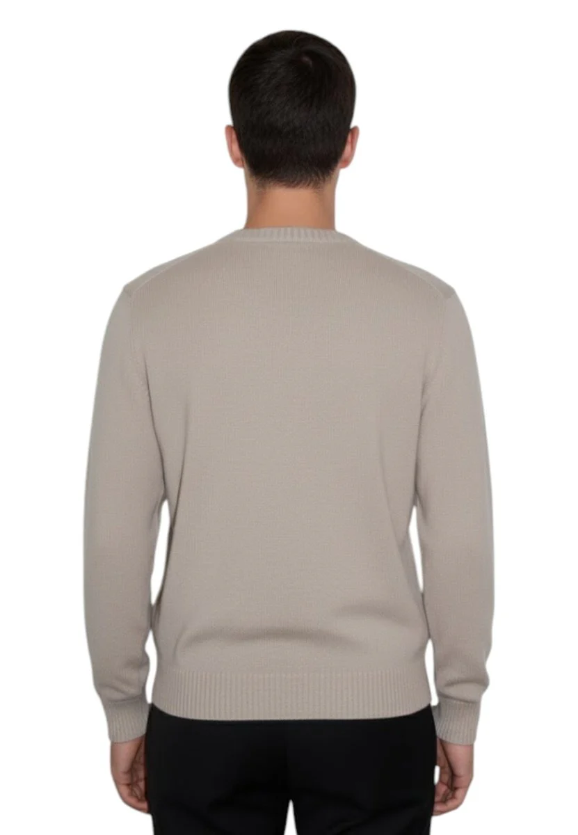 girocollo basico rasato calato - 58 umber - immagine 4