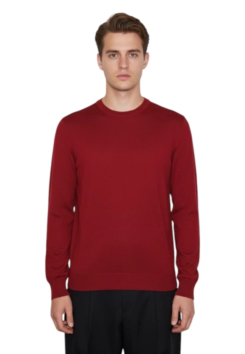 girocollo basico rasato calato - 85 ribes - immagine 2