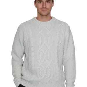 girocollo con disegno - 857 latte