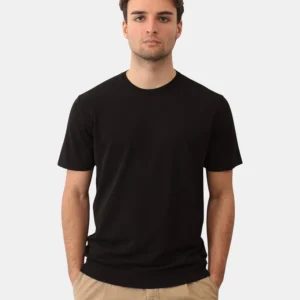 GIROCOLLO MANICA CORTA DANIELE FIESOLI - 0013 NERO