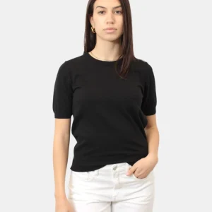 GIROCOLLO MANICA CORTA HEKLA & CO - NERO