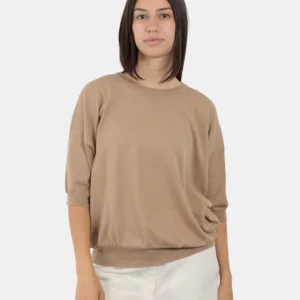 GIROCOLLO MANICA CORTA JUCCA - 1607 GRANO