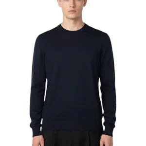 girocollo manica lunga - blu notte