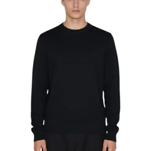 girocollo manica lunga - nero