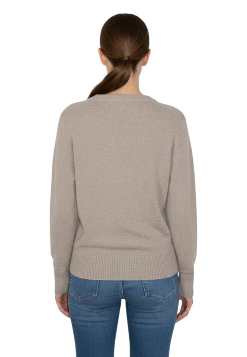 girocollo over - brown - immagine 4