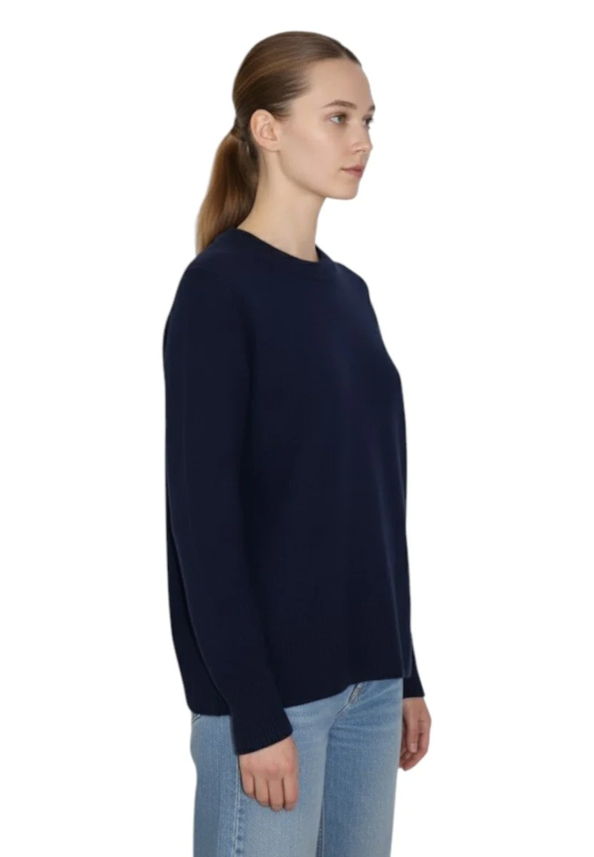 girocollo over - navy - immagine 3