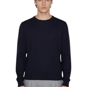 girocollo rasato - 23 blu notte