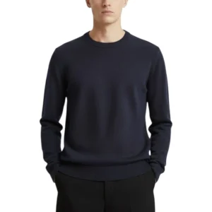 girocollo rasato calato - 20 navy