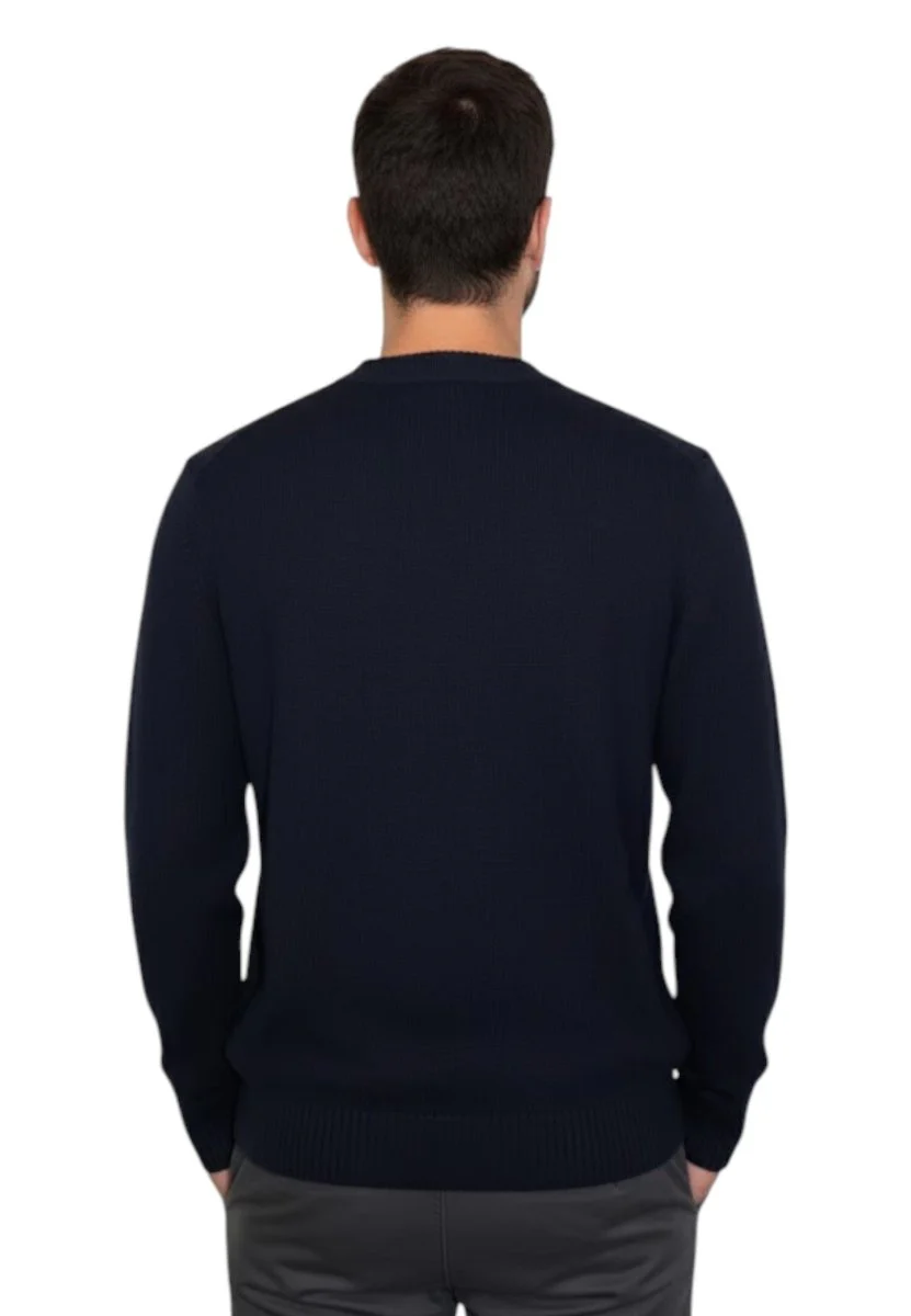 girocollo rasato calato - 20 navy - immagine 4