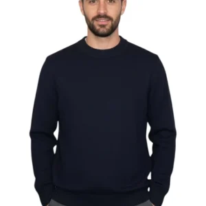 girocollo rasato calato - 20 navy