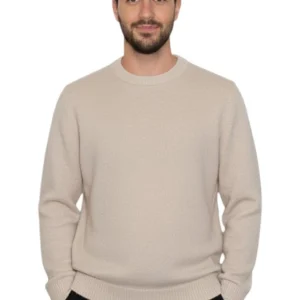 girocollo rasato calato - 333 naturale