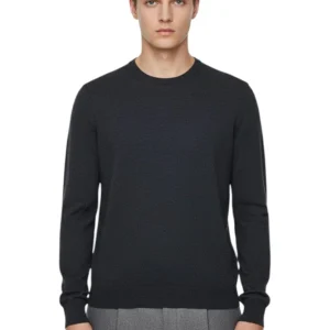 girocollo rasato calato - 35 asfalto