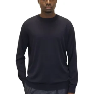 GIROCOLLO RASATO CALATO - 38 BLU