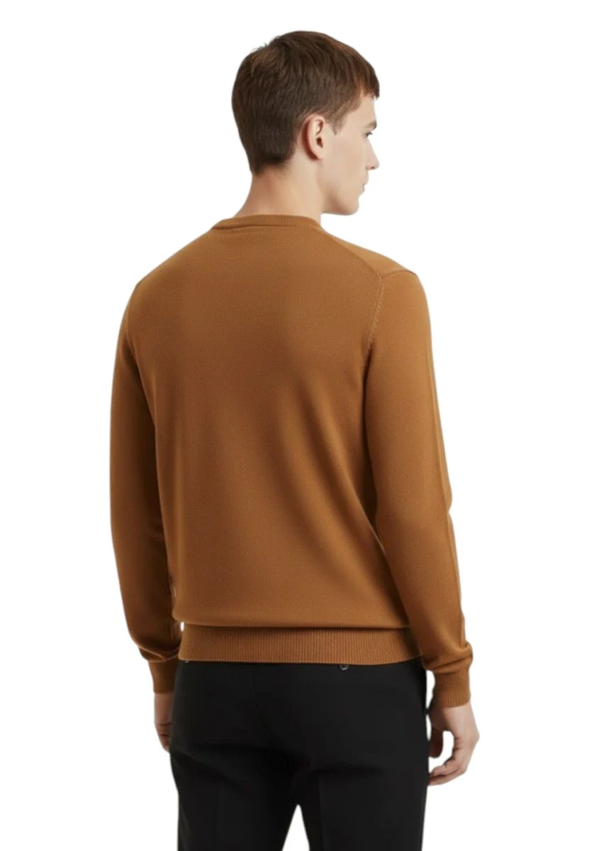 girocollo rasato calato - 4 vicunia - immagine 4