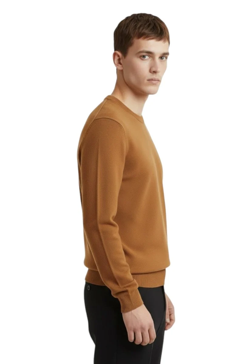 girocollo rasato calato - 4 vicunia - immagine 3