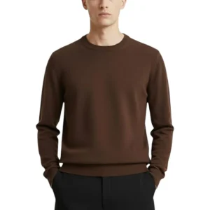 girocollo rasato calato - 5 cacao