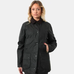 GIUBBOTTO BARBOUR MOD.BEADNELL WAX - SAGE