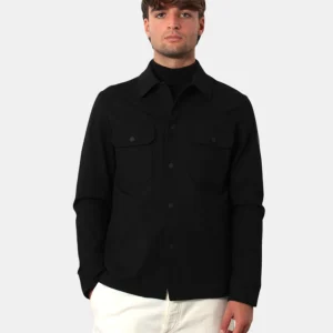 GIUBBOTTO CAMICIA PEOPLE OF SHIBUYA MOD. AHIRT - 999 NERO