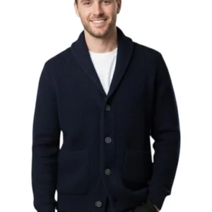 giubbotto con bottoni rasato calato - 265 blu