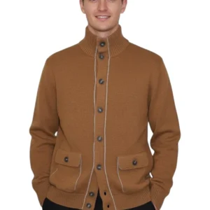 giubbotto con bottoni rasato calato con tasche - 251 vicunia