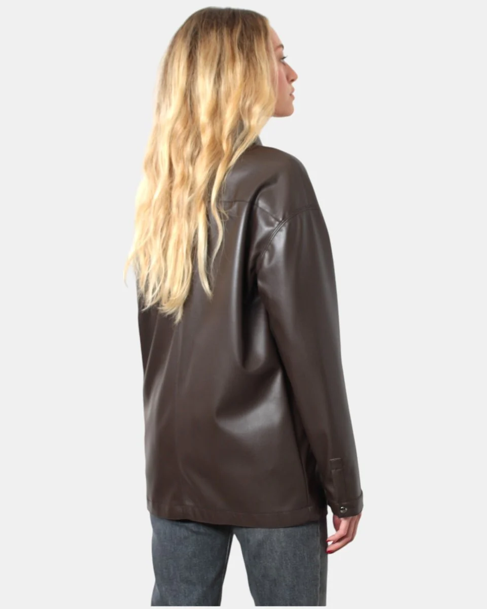 GIUBBOTTO MAX MARA LEISURE MOD. QUANTUM - 003 MARRONE - immagine 4