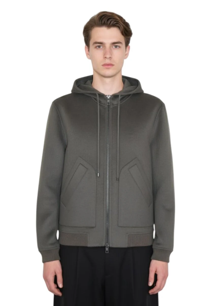 giubbotto regular dark green