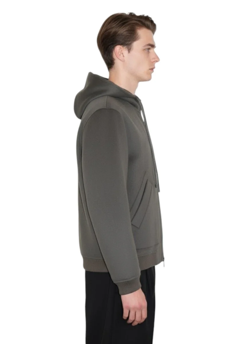 giubbotto regular dark green - immagine 3