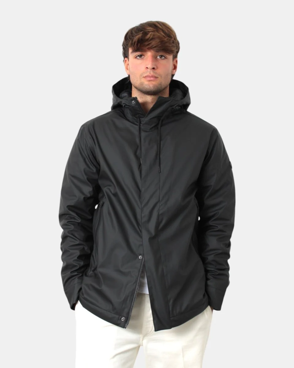 GIUBBOTTO TANTÄ RAINWEAR - BLACK - immagine 2
