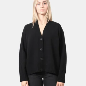 HEKLA & CO - Cardigan Nero