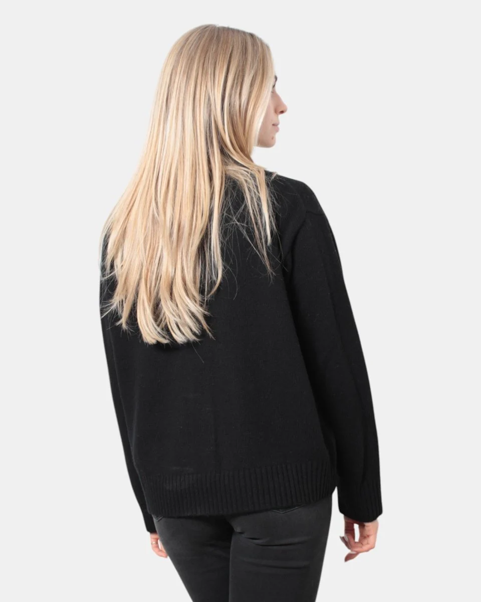 HEKLA & CO - Cardigan Nero - immagine 4