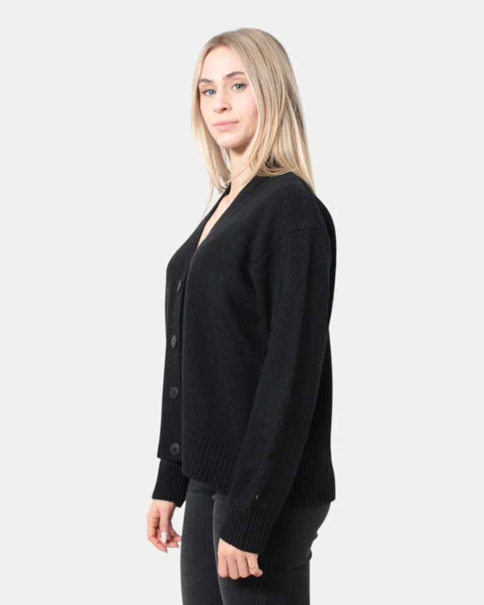 HEKLA & CO - Cardigan Nero - immagine 3