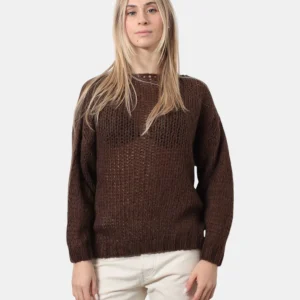 HEKLA & CO - Maglie A Girocollo Marrone