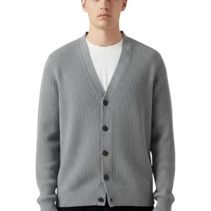 herrison rib wool - 15m grey melange