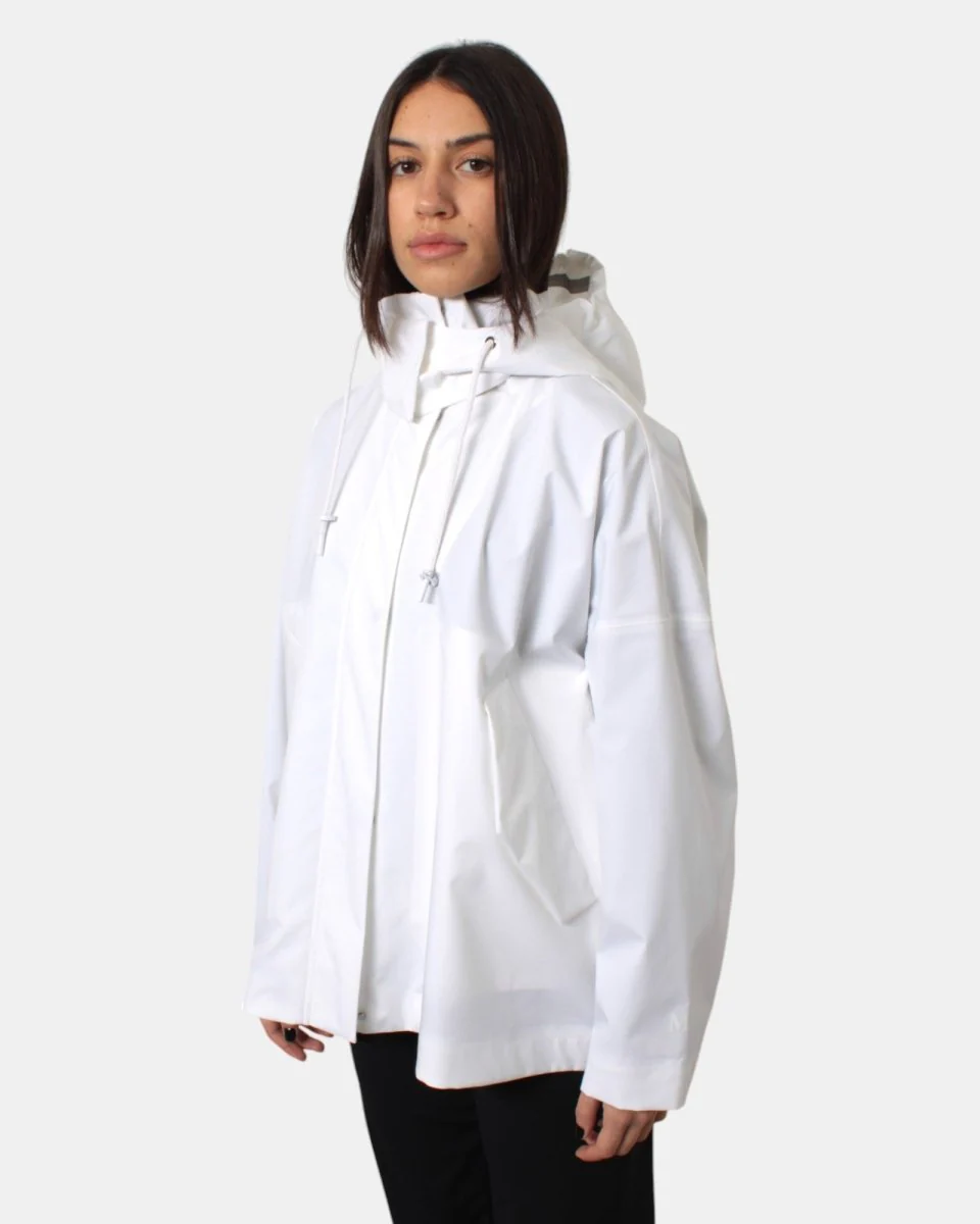 IMPERMEABILE MAX MARA LEISURE MOD. PRESTON - 010 BIANCO OTTICO - immagine 3