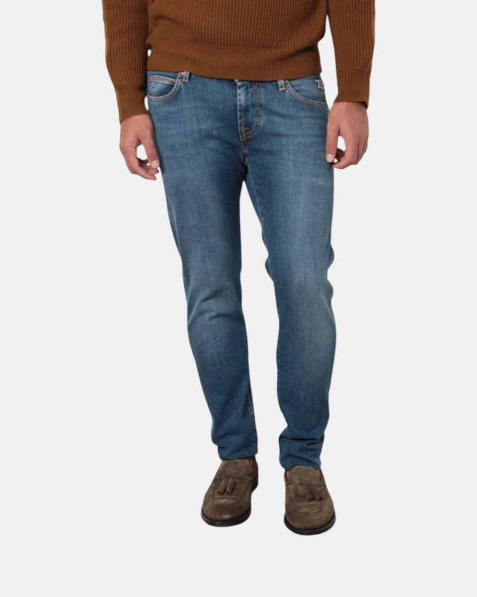 JEANS ROY ROGER'S MOD. 517 - DENIM - immagine 3