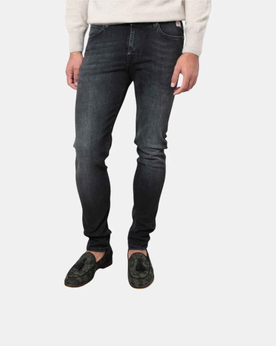 JEANS ROY ROGER'S MOD. 517 - NERO - immagine 3