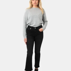 JEANS ROY ROGER'S MOD. ZANDRA HEM - NERO