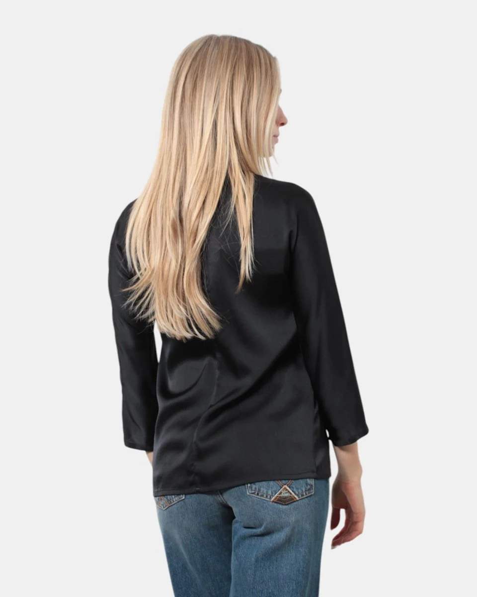 JUCCA - Top Nero - immagine 4