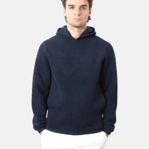 K WAY - Felpe Con Cappuccio Blu