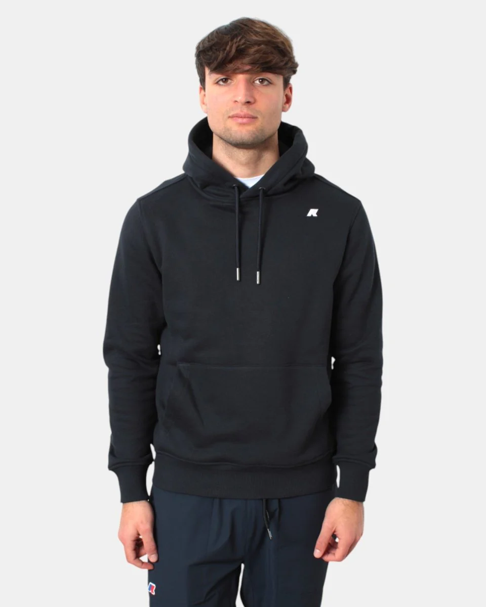 K WAY - Felpe Con Cappuccio Blu - immagine 5