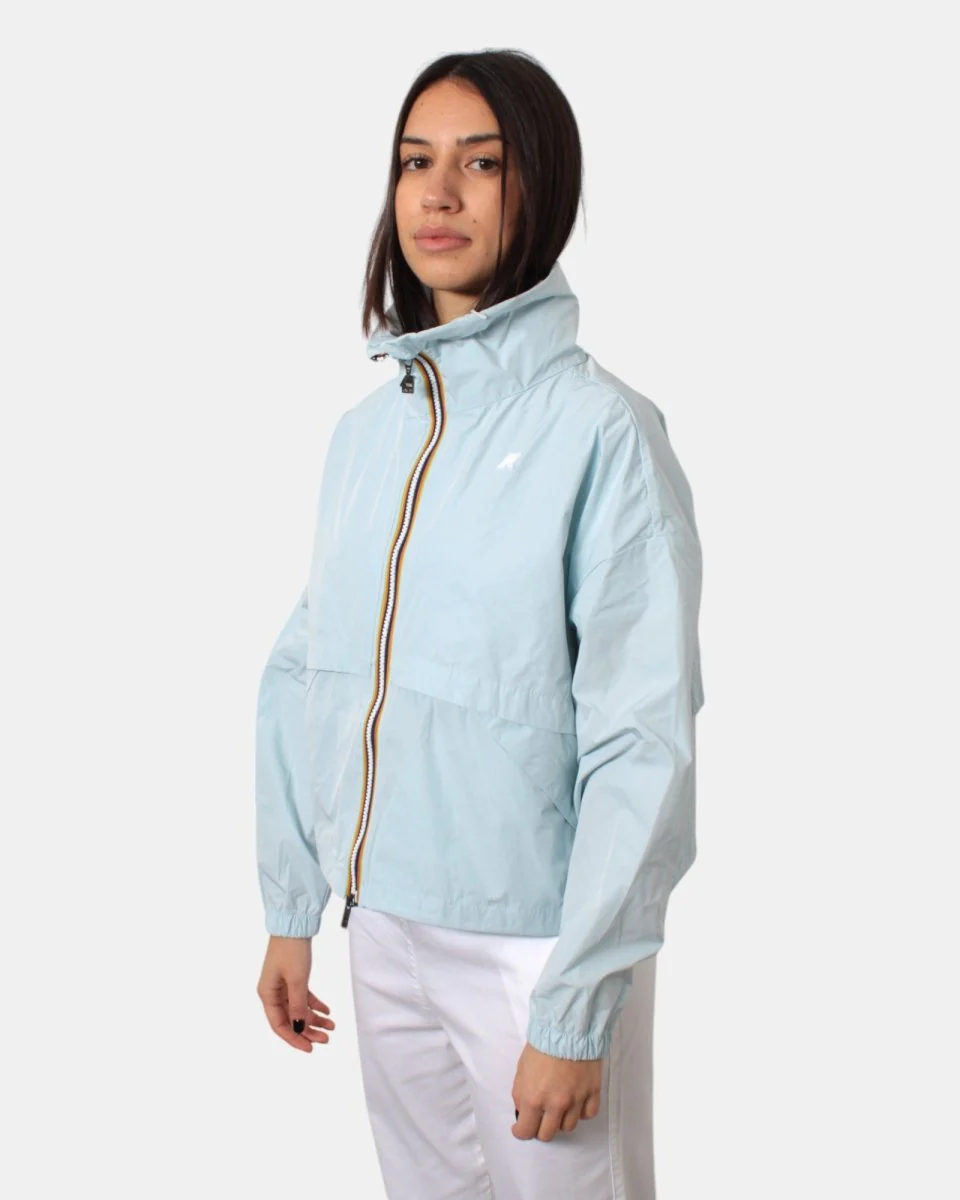 K WAY - Giacche A Vento Celeste - immagine 3