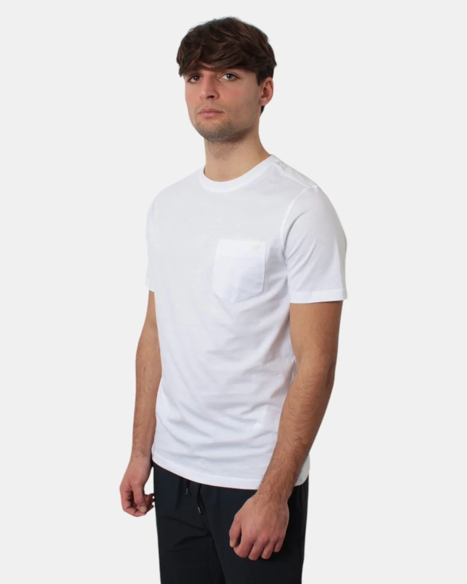 K WAY - T-shirt Bianco - immagine 3