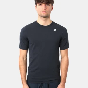 K WAY - T-shirt Blu