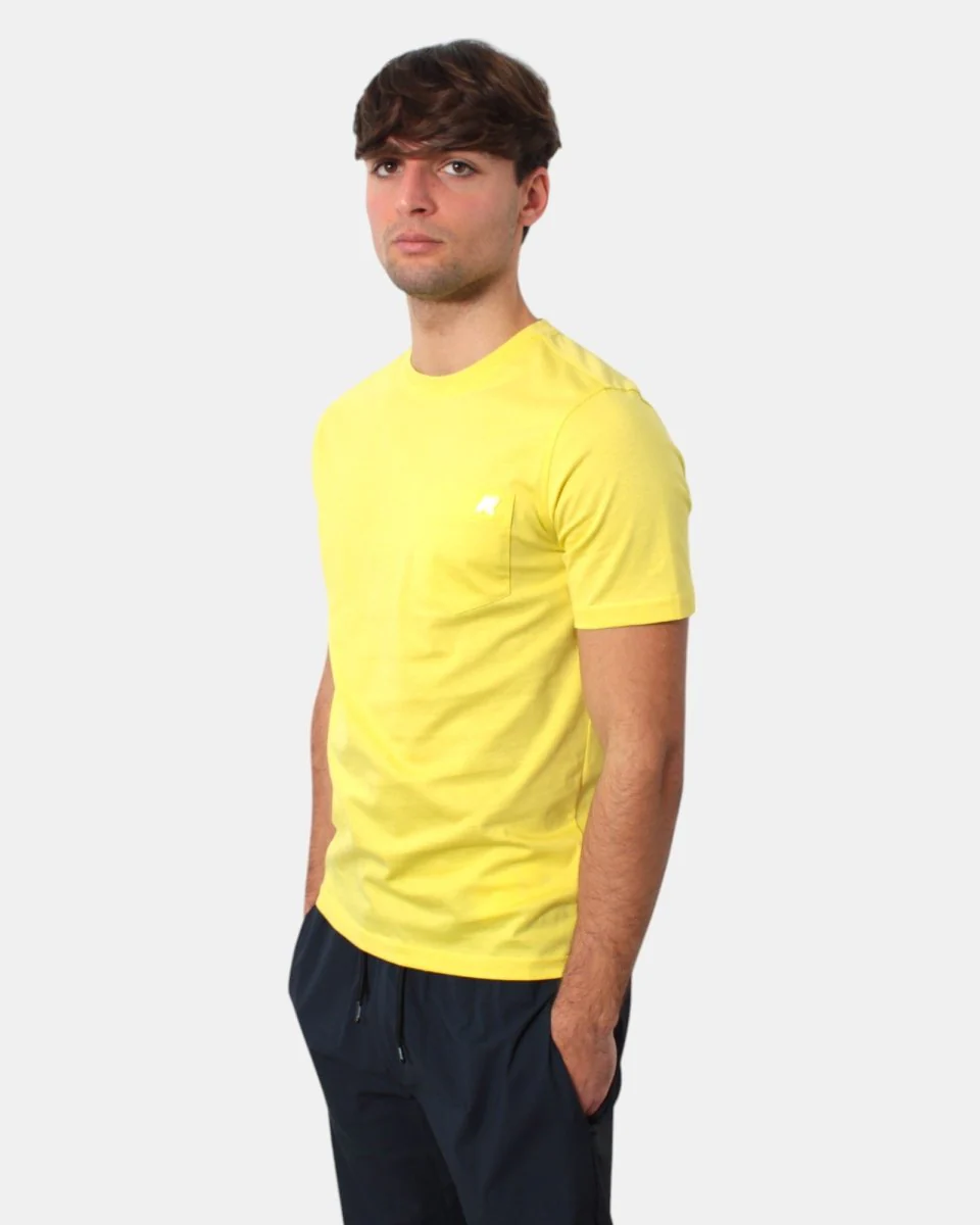 K WAY - T-shirt Giallo - immagine 3