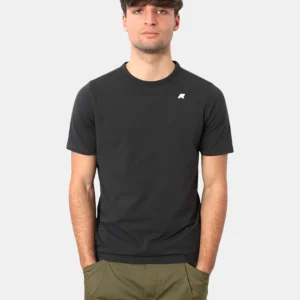 K WAY - T-shirt Nero