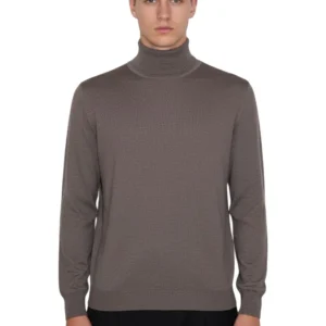 KANGRA - Dolcevita Manica Lunga Marrone